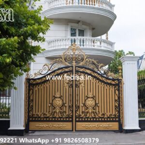 Steel Gate Ka Design, 4 By 6 Gate Design Iron Gate Stock Photos And Images