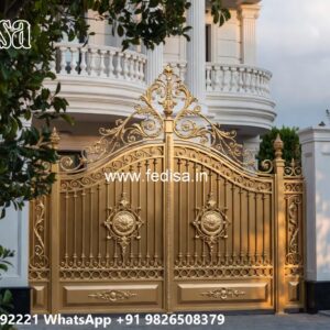Slide Gate Design For House, Grill Gate Design Simple Iron Gate Stock Photos And Images