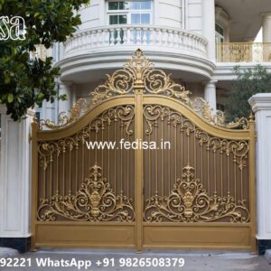 Modern Main Gate Design 2114, Small House Main Gate Design Iron Gate Stock Photos And Images
