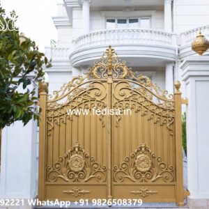 Compound Gate Price, 3 Door Gate Design Iron Gate Stock Photos And Images