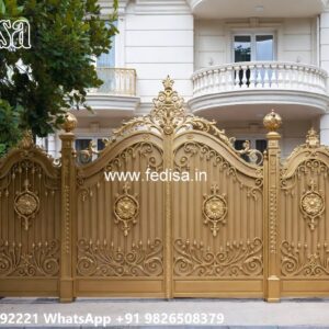 Compound Gate Simple Design, Ss Steel Gate Price Iron Gate Stock Photos And Images