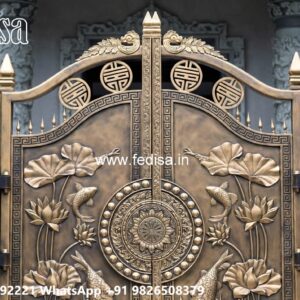Compound Gate Price, Steel Gate Sliding Design Iron Gate Stock Photos And Images