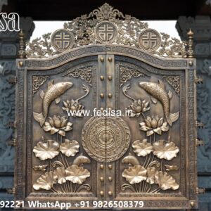 Slide Gate Design For House, Loha Grill Gate Design Iron Gate Stock Photos And Images