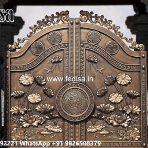 Slide Gate Design For House, Loha Design Gate Iron Gate Stock Photos And Images