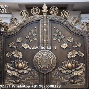 Modern Front Gate, Room Steel Gate Design Iron Gate Stock Photos And Images