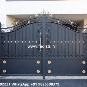 Traditional Gate Design, Gate Laser Cutting Designs Iron Gate Stock Photos And Images