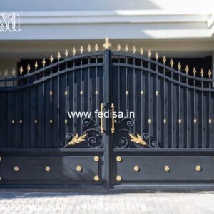 Modern Front Gate, Strong Gate Design Iron Gate Stock Photos And Images