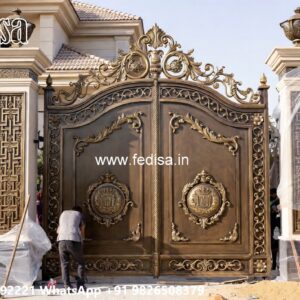 Compound Gate Price, Two Gate Design Iron Gate Stock Photos And Images