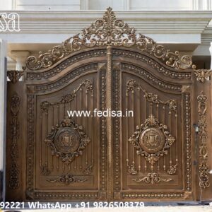 Iron Gate Design For Main Gate, Ss Fancy Gate Iron Gate Stock Photos And Images