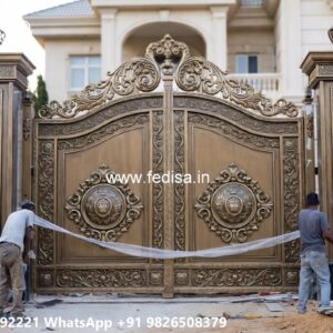 Iron Gate Design For Main Gate, Iron Fence Designs For Homes Iron Gate Stock Photos And Images