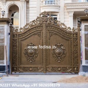 Modern Main Gate Design 2131, Steel Main Gate Design With Price Iron Gate Stock Photos And Images