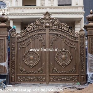 Slide Gate Design For House, Fancy Wrought Iron Gates Iron Gate Stock Photos And Images