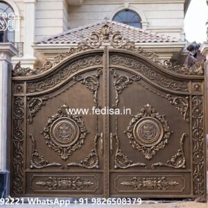 Modern Front Gate, Gate Furniture Design Iron Gate Stock Photos And Images