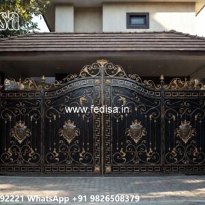 Iron Gate Design For Main Gate, Steel Main Gate Design 2026 Iron Gate Stock Photos And Images