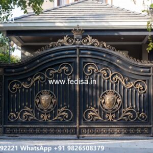 Modern Main Gate Design 2137, Pushing Gate Design Iron Gate Stock Photos And Images