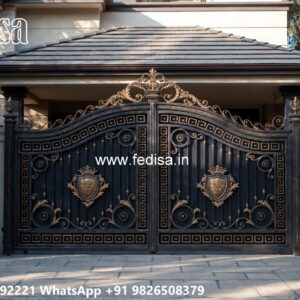 Gate Upper Design, Stainless Steel Grill Gate Design Iron Gate Stock Photos And Images