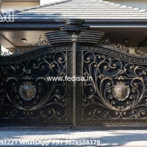 Iron Gate Design For Main Gate, Small Gate Grill Design Iron Gate Stock Photos And Images