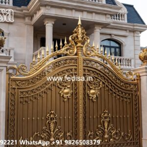 Compound Gate Price, Farm Gate Designs Metal Iron Gate Stock Photos And Images