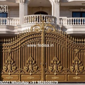 Iron Gate Design For Main Gate, Durawall Gate Designs Iron Gate Stock Photos And Images