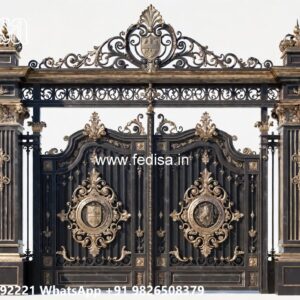 Modern Main Gate Design 2149, 4 Ft Gate Design Iron Gate Stock Photos And Images