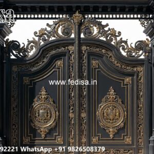 Traditional Gate Design, Modern House Main Gate Design Iron Gate Stock Photos And Images