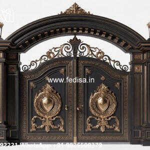 Compound Gate Price, Main Gate Iron Grill Design Iron Gate Stock Photos And Images