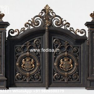 Compound Gate Price, 4 7 Main Gate Design Iron Gate Stock Photos And Images