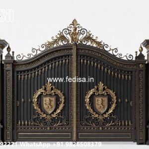 Slide Gate Design For House, Sliding Gate Design Simple Iron Gate Stock Photos And Images