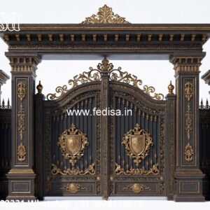 Gate Upper Design, Door Design Gate Iron Gate Stock Photos And Images