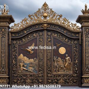 Creative Modern Gate Designs For Small Houses House Gate Design No-010