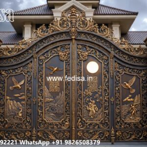 Budget-friendly Gate Design Ideas Gate Color No-017