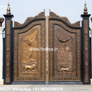 Eye-catching Gate Designs For Front Yard Main Gate Design 2026 With Price No-048