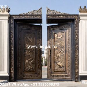 Rich Look Gate Design Ideas Lohe Ka Gate Price No-079
