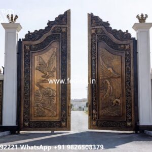 Small House Gate Design Ideas Aluminum Gate Design No-082