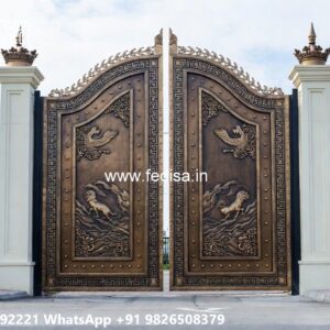 Simple Gate Design Under Budget Main Gate Pillar Design No-083