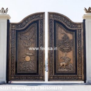 Cost Effective Gate Design Ideas Lohe Ke Gate Ke Design No-084