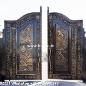 Modern Front Gate Design Styles Rolling Gate Design No-107
