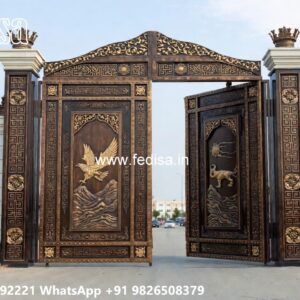Gate Design Ideas With Patterns Main Gate Grill Design No-108