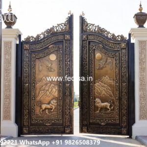 Simple Front Gate Ideas Ss Main Gate Design No-109