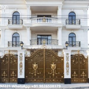 Gate Design Ideas For 2 Floor Houses Lohe Ke Darwaje Ka Design No-153