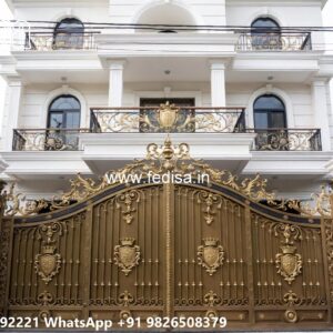 Modern Steel Gate Inspiration Double Door Gate Design No-155