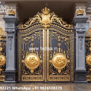 Modern Sliding Gate Design Inspiration Main Gate Paint Color No-215