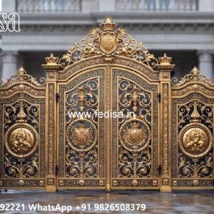 Decorative Gate Design Ideas For Homes New Steel Gate Design 2026 No-217