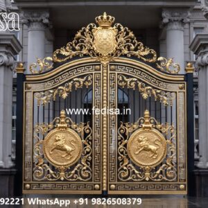 Attractive Front Gate Design Ideas Parking Gate Design No-228