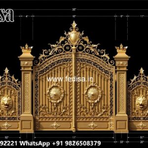 Modern Gate Design Ideas Collection 4 Fold Gate Design No-262