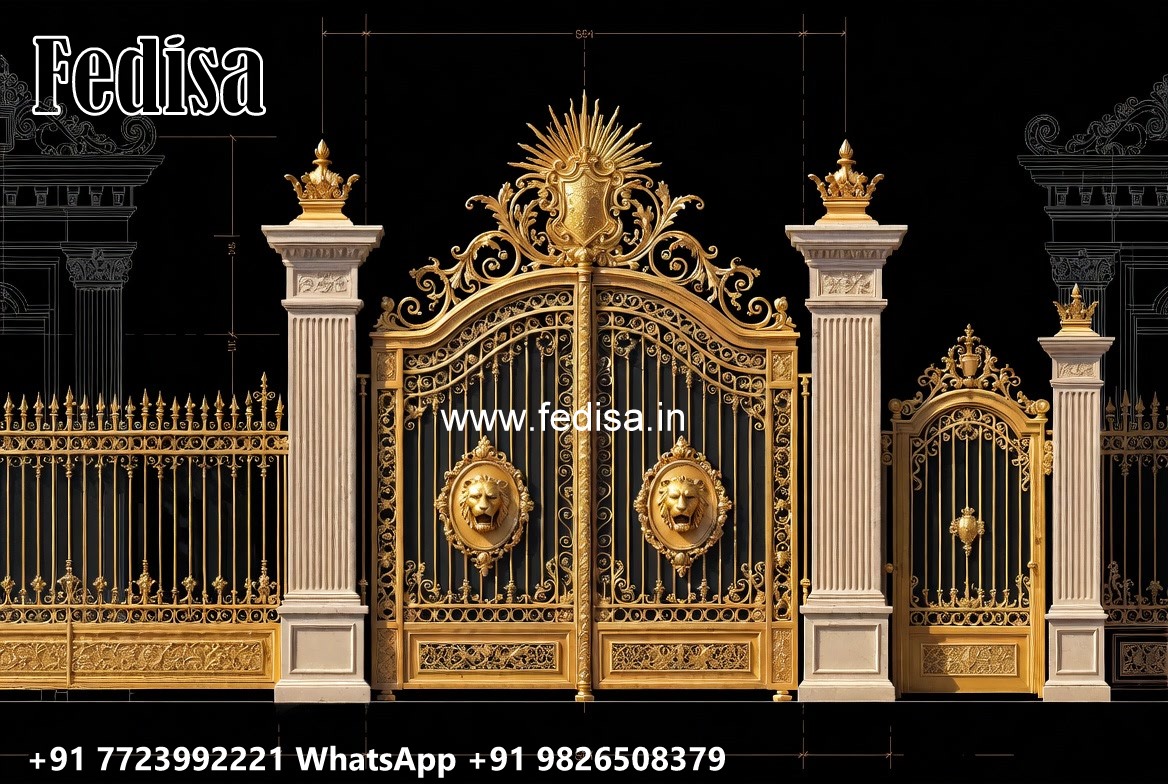 Attractive Gate Design Ideas Collection Main Gate Tiles Design No-274