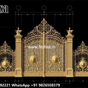 Stylish Gate Design Ideas For Homes 3 Fold Gate Design No-291