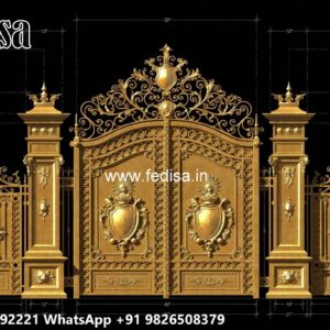 Modern Gate Design Styles For Houses Black Gate Design No-294