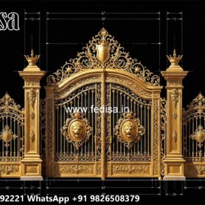 Beautiful Gate Design Ideas For Villas Modern House Gate Design No-299