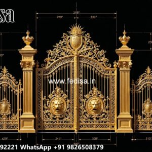 Stylish Gate Design Ideas For Small Spaces Main Gate Jali Design No-319